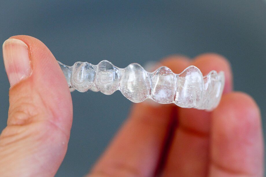 Invisalign clear aligner tray